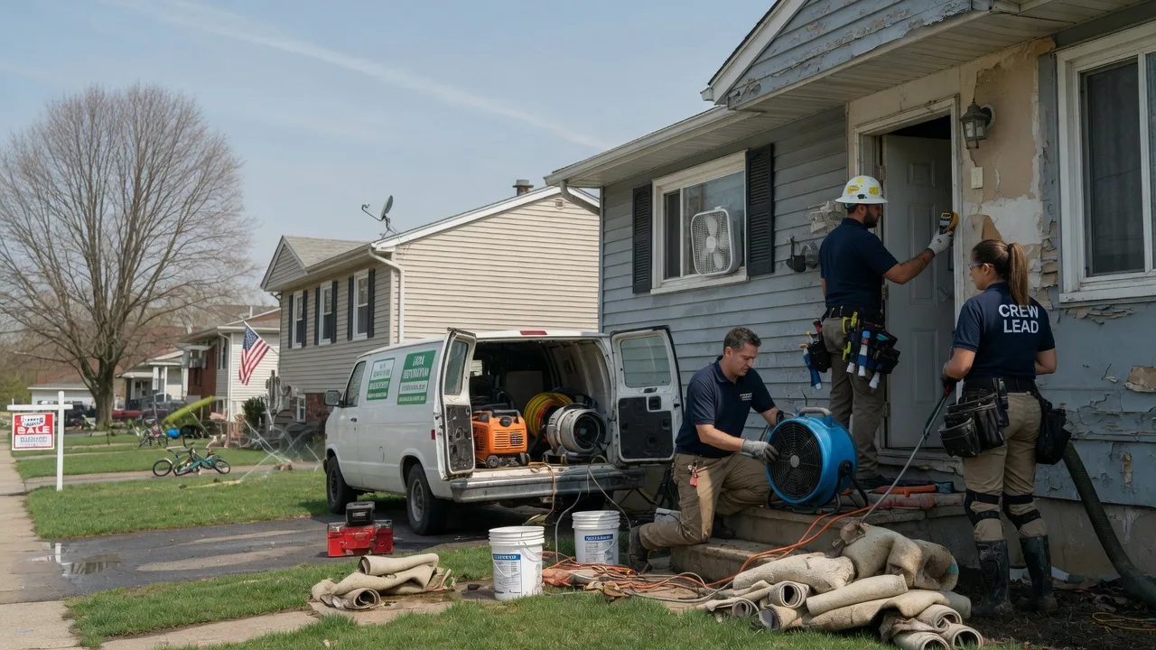 Flood Cleanup in Port Sanilac, MI near me